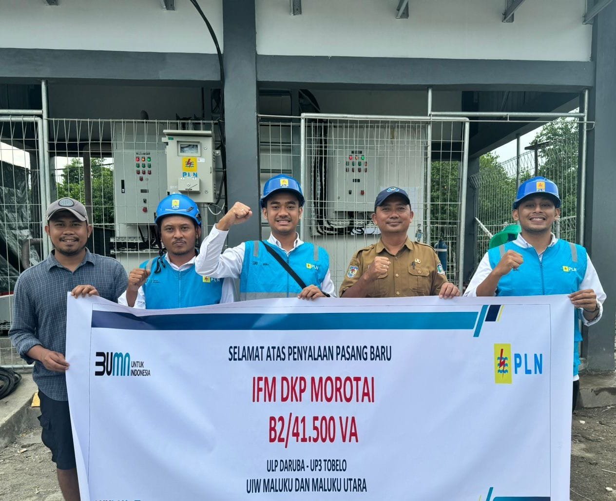 PT.PLN Dorong Perkembangan Industri Perikanan Kawasan Halmahera