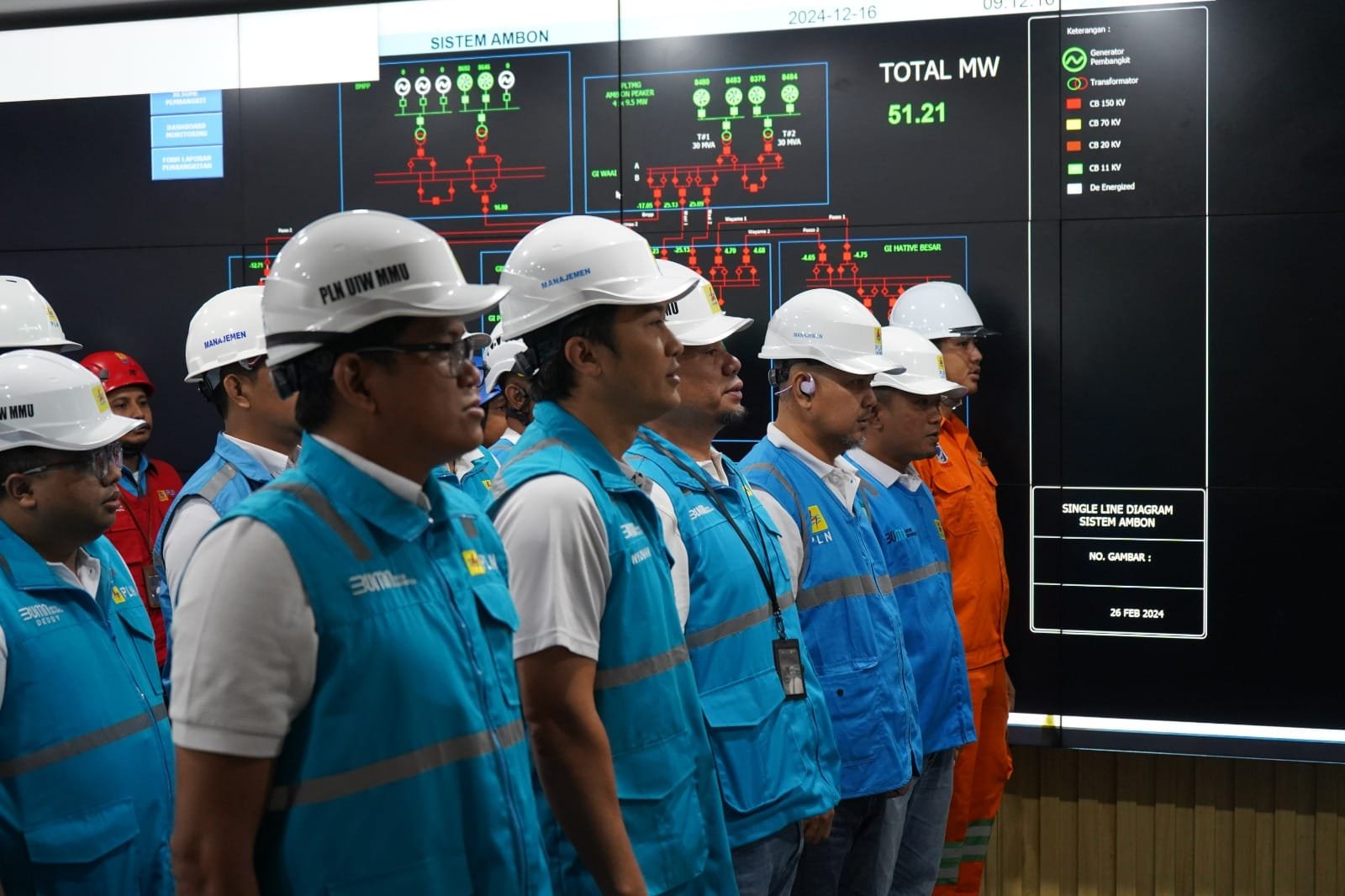 PLN UIW MMU Gelar Apel Siaga, General Manager Komitmen Listrik Andal selama Nataru