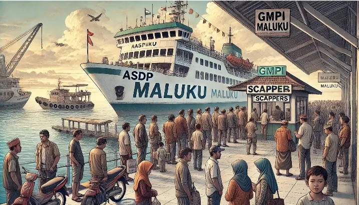 Terkait Dinamika Penjualan Tiket di Pelabuhan Waipirit-Hunimua. Begini Kata Ketwil GMPI Maluku
