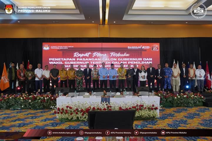 SAH ! Hendrik Lewerissa – Abdullah Vanath Resmi Ditetapkan sebagai Gubernur dan Wakil Gubernur Maluku 2024