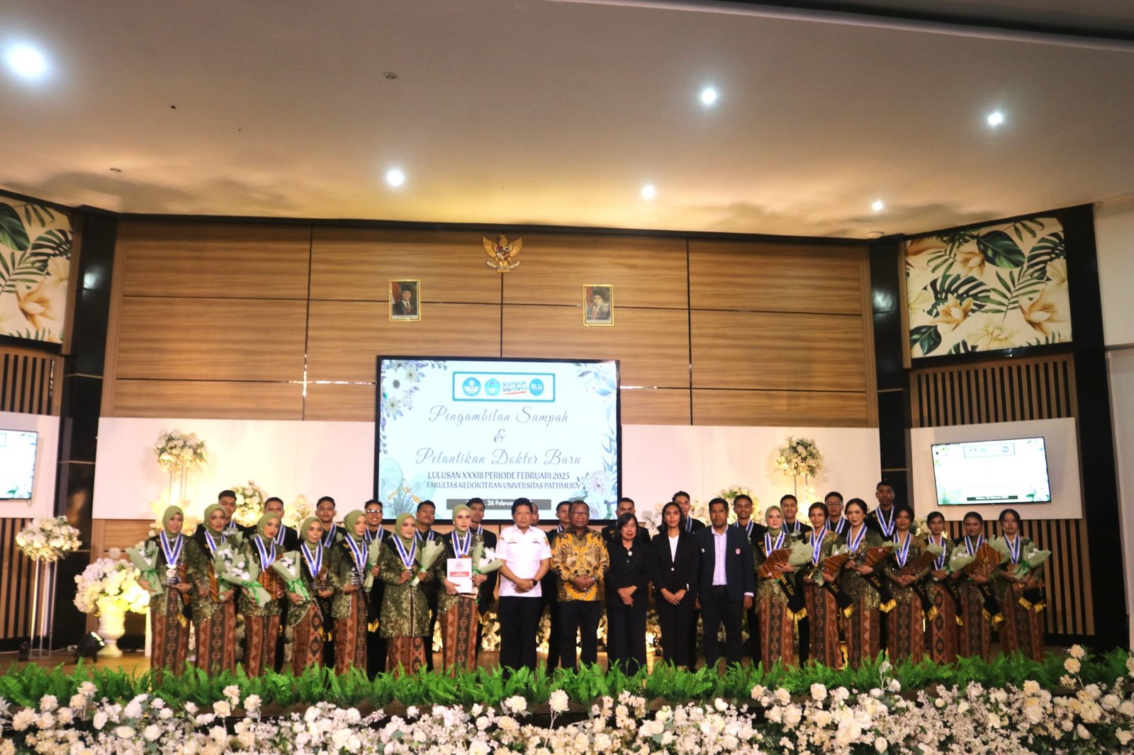 28 Dokter Baru Unpatti Resmi Dilantik, Harapan Gubernur Tingkatkan Kesehatan di Daerah Terpencil Maluku