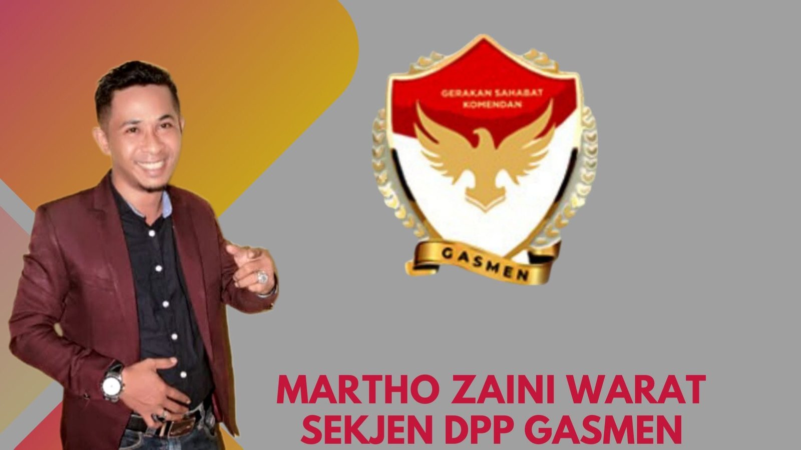 Soal Tuduhan ke Mendes PDT Yandri Susanto, Gasmen: “Republik ini Terlalu Besar, Jangan Dipolitisasi dengan Isu-isu Liar”