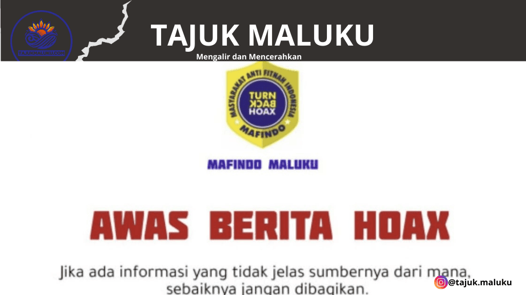 Mafindo Maluku Serukan Warga Hindari Sebar Konten Provokatif Usai Kericuhan di Maluku Tengah