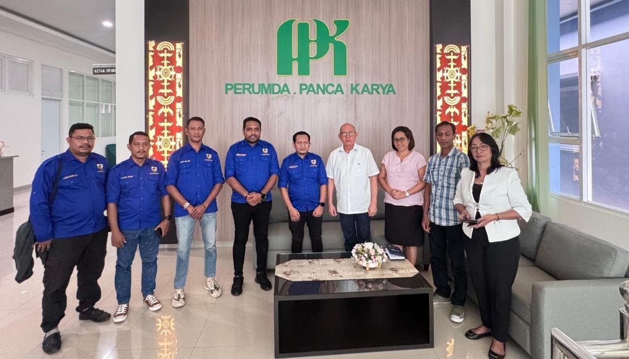 KNPI Maluku Jumpa Perumda Panca Karya, Apresiasi dan Bahas Elaborasi