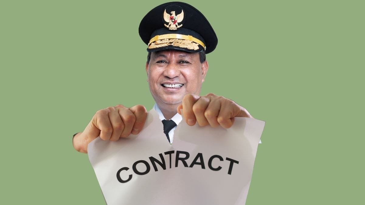 Wagub Main “Tangan Besi” Abaikan Aturan Putus Kontrak Sepihak