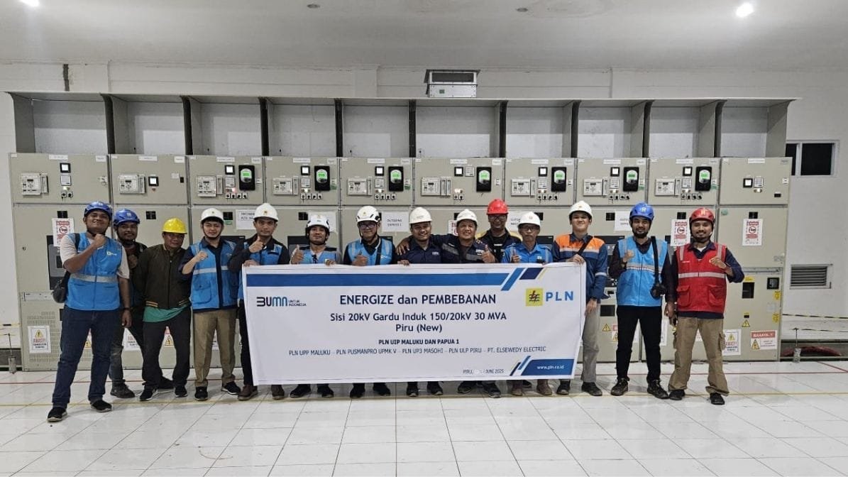 Dorong Keandalan Listrik di SBB, PLN Berhasil Energize Gardu Induk Piru 150/20kV 30 MVA
