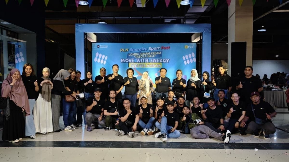 Sukses Gelar Energize Sport Fest PLN UP3 Ambon Ajak Masyarakat Bergerak Aktif, Kreatif, dan Peduli Lingkungan