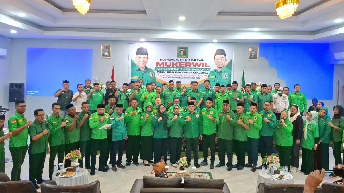 PPP Maluku Solid, Deklarasi Dukung Agus Suparmanto–Gus Taj Yasin Maimoein di Muktamar X