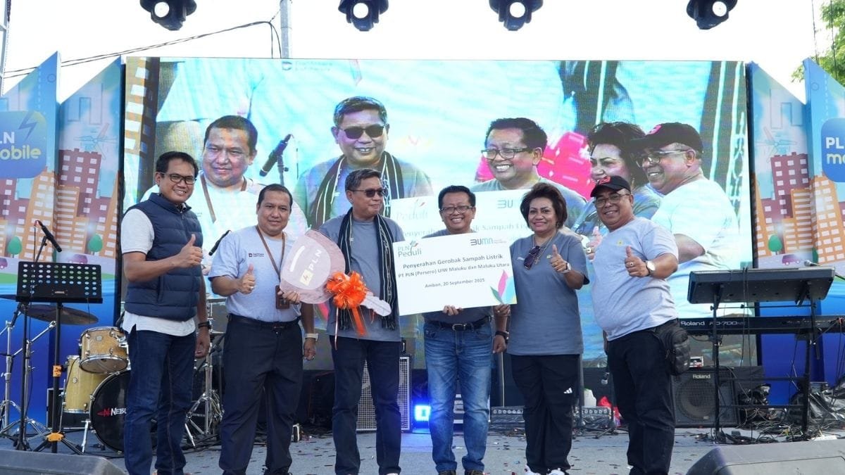 HPN 2025, PLN UIW MMU Libatkan UMKM dan Bantu Gerobak Listrik Sampah ke Pemkot Ambon