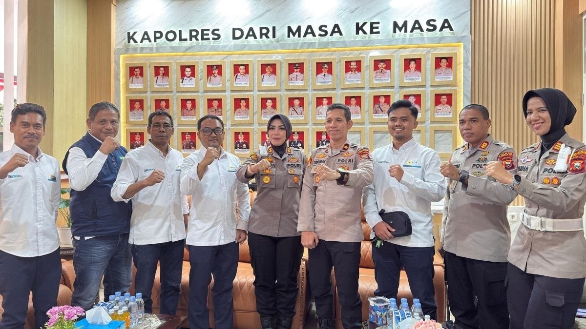 PLN dan Polresta Ternate Perkuat Koordinasi Pengamanan Jelang Ternate Electric Run 2025