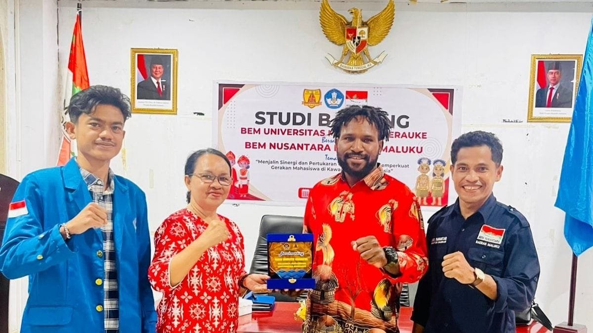 Studi Banding BEM Merauke dan BEM Nus Maluku Bahas Pemerataan Pembangunan di Kawasan Timur