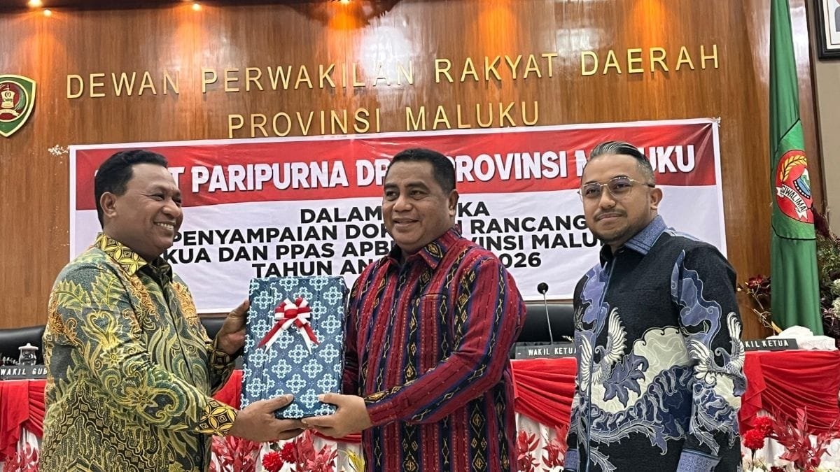 DPRD Maluku Gelar Paripurna Penyampaian KUA–PPAS APBD 2026