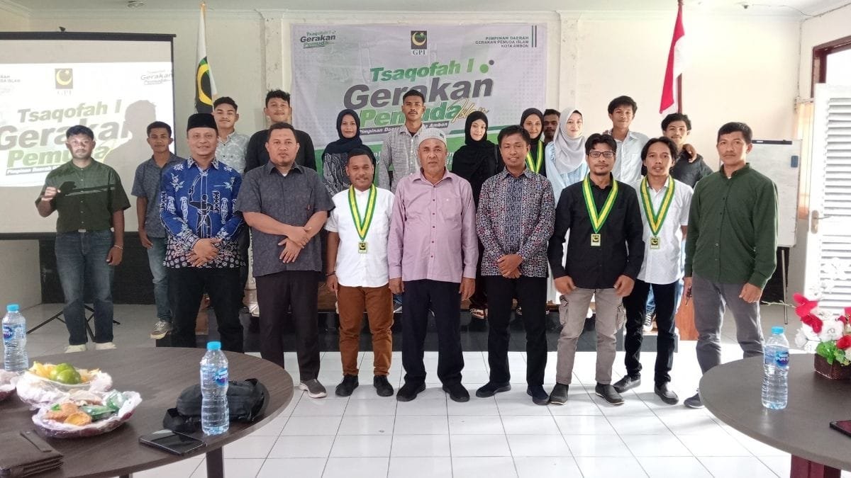 Buka Tsaqofah I GPI Kota Ambon, Ini Pesan Wali Kota soal Revitalisasi Pemuda Islam