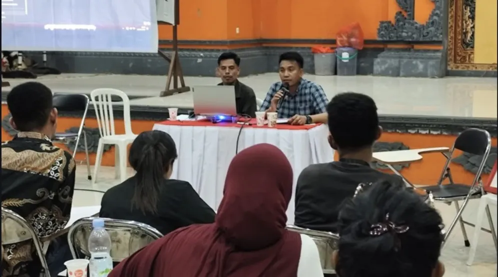 Hidayat Wajo Beri Materi di Kaderisasi GMNI Ambon, Ini yang Disampaikan