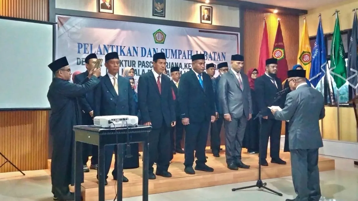 Daud Marasabessy Dilantik jadi Dekan FISIP Unidar Ambon: Komitmen Implementasi Tri Dharma Perguruan Tinggi