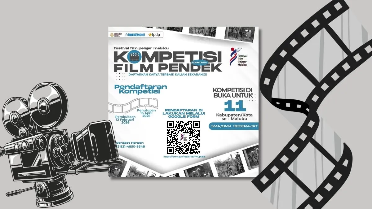 Festival Film Pelajar Maluku 2026 Buka Pendaftaran, Ajang Kreativitas Bangun Ekosistem Perfilman