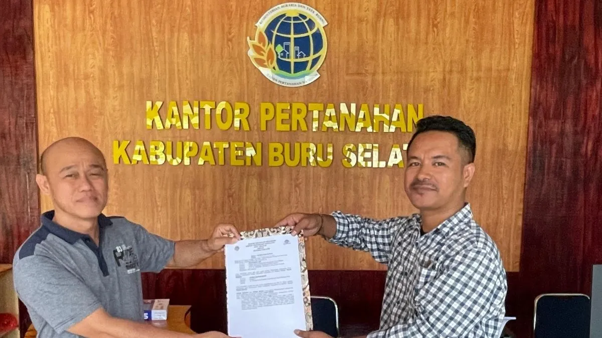 Bangun Sinergi Perluas Informasi, Kantor Pertanahan Bursel Teken MoU dengan Tajukmaluku.com
