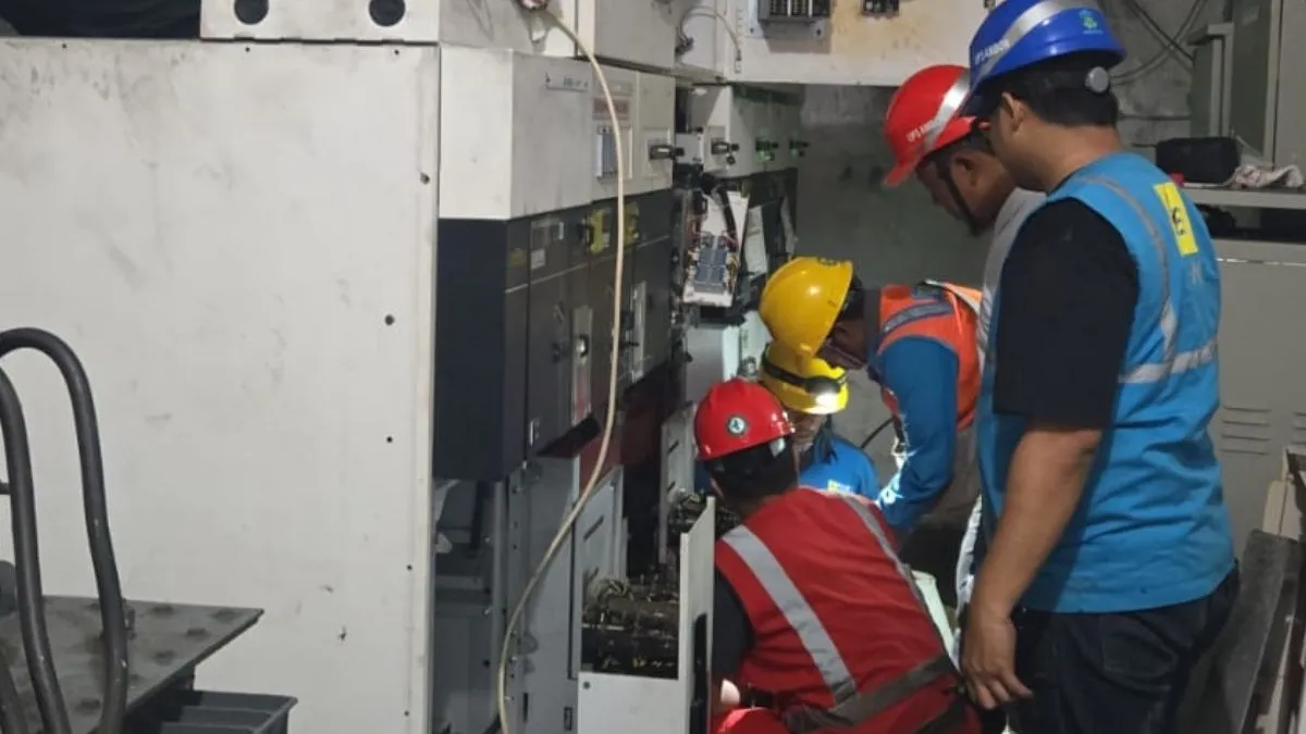 PLN UIW MMU Lakukan Perbaikan Intensif dan Penormalan Bertahap Pasca Gangguan Kelistrikan