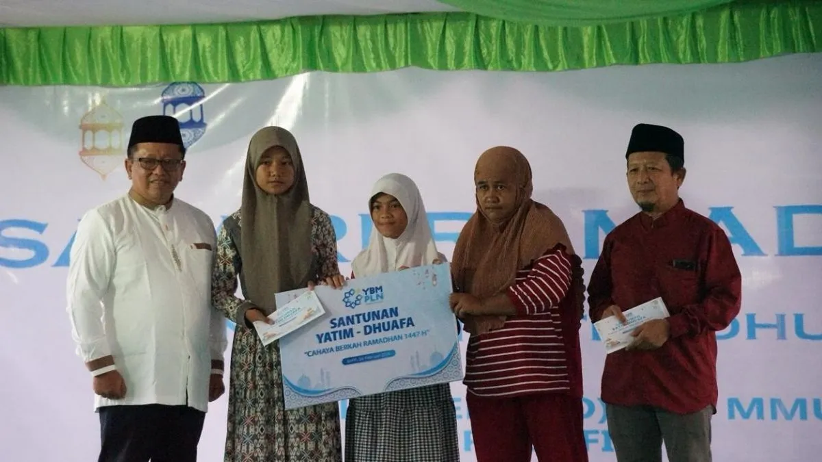 Gelar Safari Ramadan 1447 H, PLN UP3 Sofifi dan YBM Salurkan Bantuan kepada 50 Anak Yatim dan Kaum Duafa