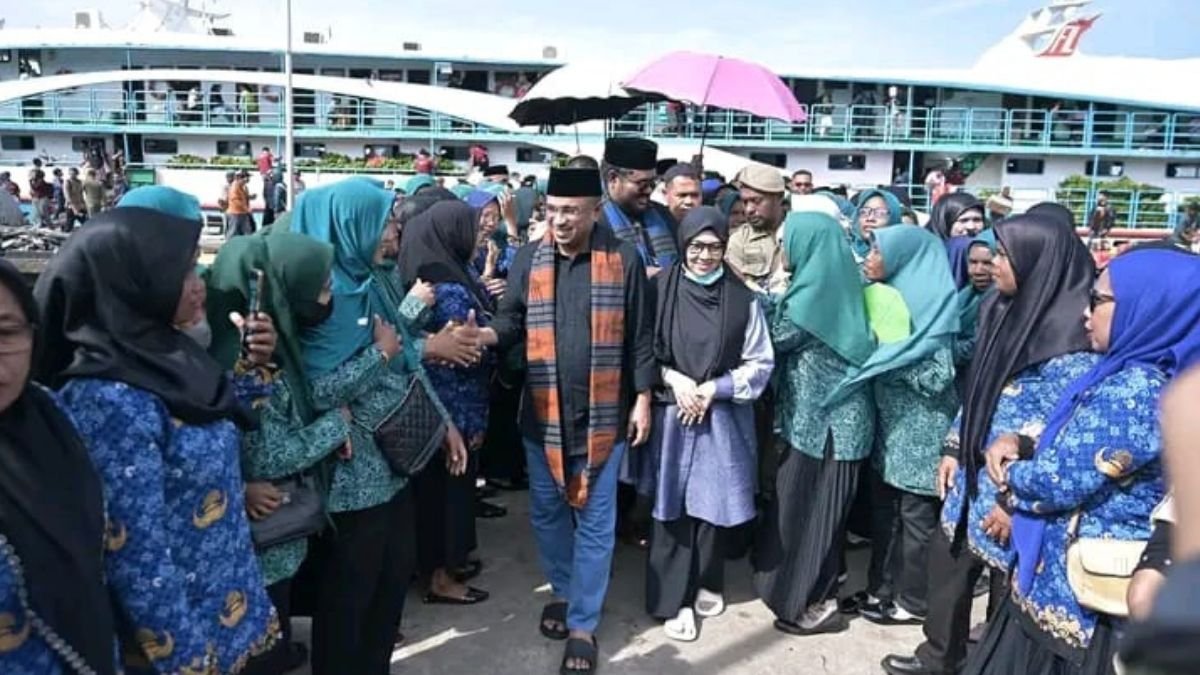 Safari Ramadan, Fachri-Miftah Pantau Fasilitas Publik di Pulau Gorom SBT