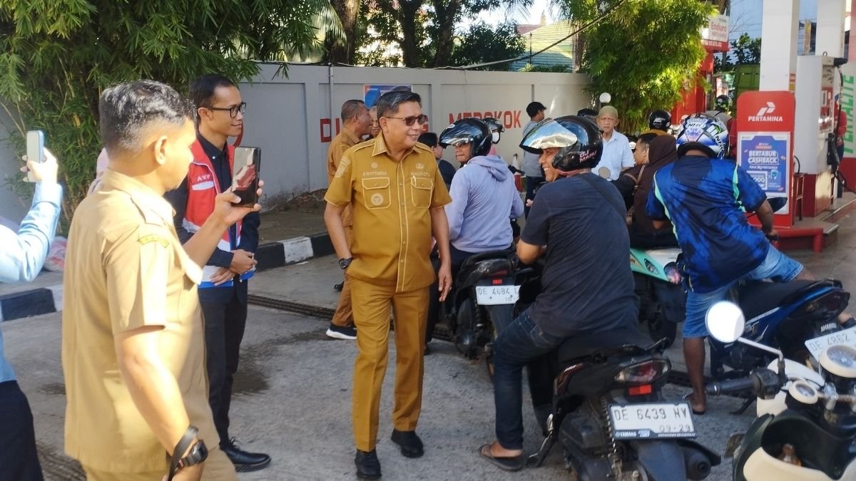 Panic Buying Kelangkaan dan Kenaikan Harga BBM, Wali Kota dan Jajaran Stakeholder Sidak ke SPBU