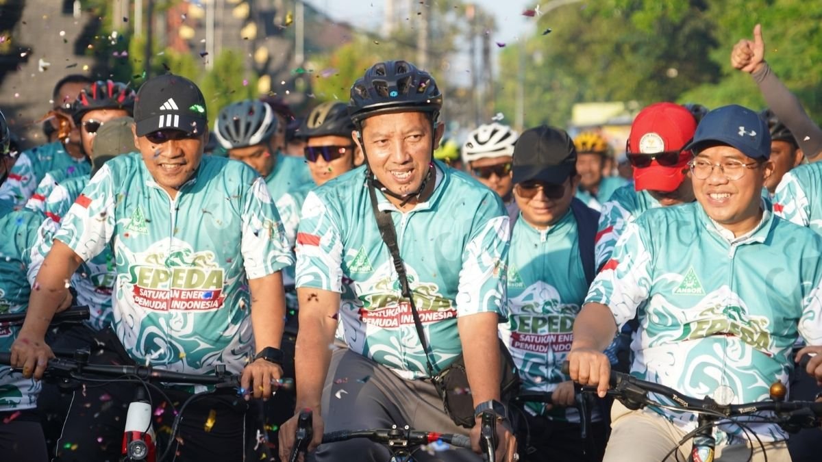Peringati Harlah 92 dengan Gowes Bangkalan-Jombang, GP Ansor Jadi Hub Anak Muda Jelajahi Sejarah Ulama