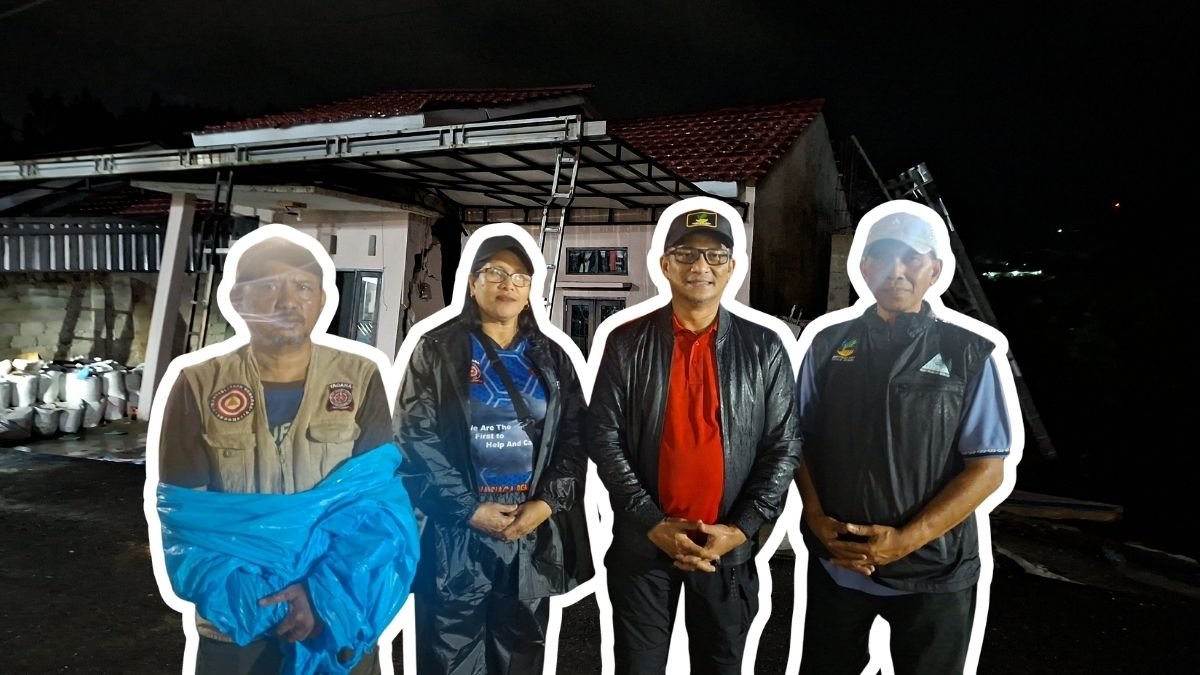 Masih Siaga di Lokasi Longsor, Dinsos Maluku dan Tagana Kawal Warga Terdampak