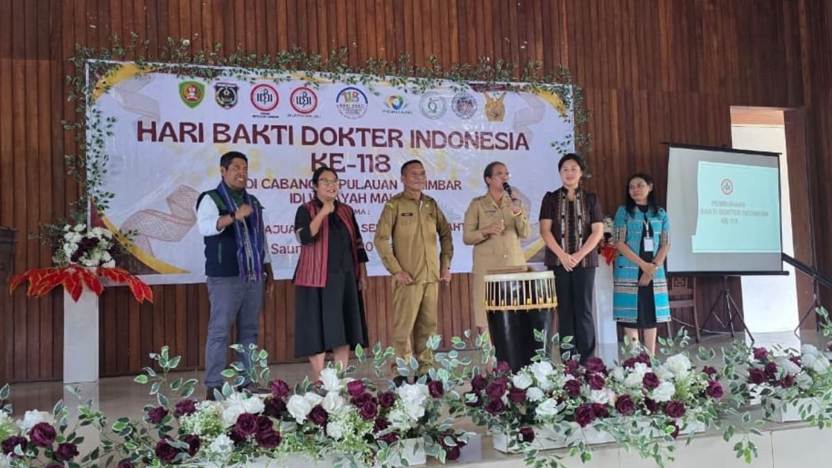 IDI Wilayah Maluku dan Cabang Kepulauan Tanimbar Gelar Hari Bakti Dokter Indonesia Ke-118