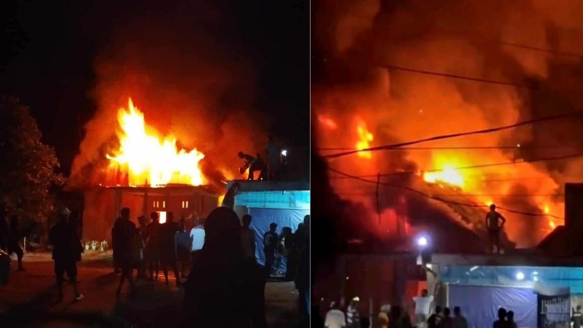 Rumah Warga di Dusun Katapang SBB Diduga Dibakar Orang Tak Dikenal