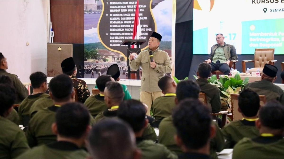 Jadi Pembicara dalam SUSBANPIM VIII, Ini Pesan Menteri Nusron Kepada Kader Banser