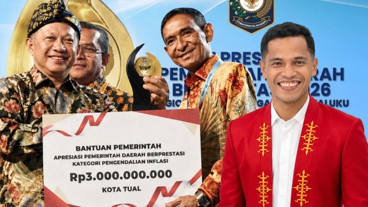 Rahantan: Kota Tual Raih Penghargaan Kemendagri, Bukti Kepemimpinan AYR Semakin Maju