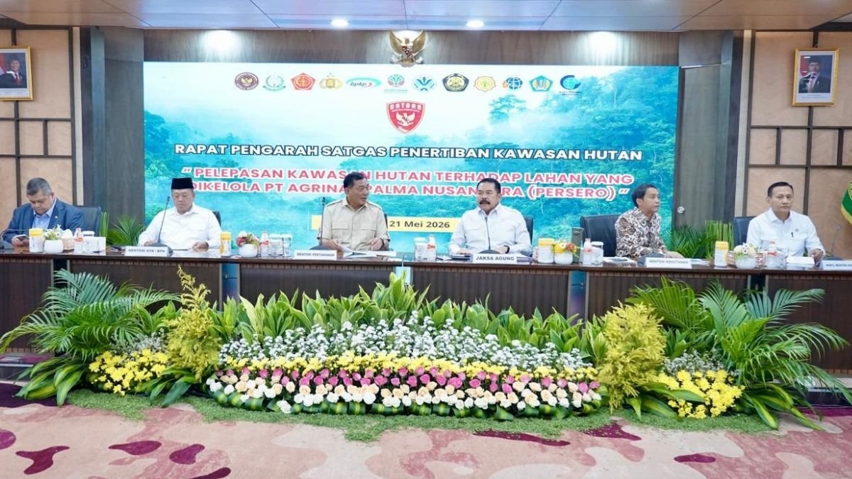 Jadi Bagian dari Satgas PKH, Kementerian ATR/BPN Kawal Kepastian Hukum dan Tata Kelola Kawasan Hutan
