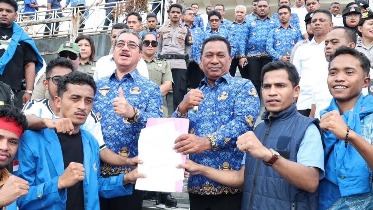 Seruan Aksi Reformasi Jilid 2 di Maluku, Gubernur dan Wakil Terima Aspirasi Pendemo