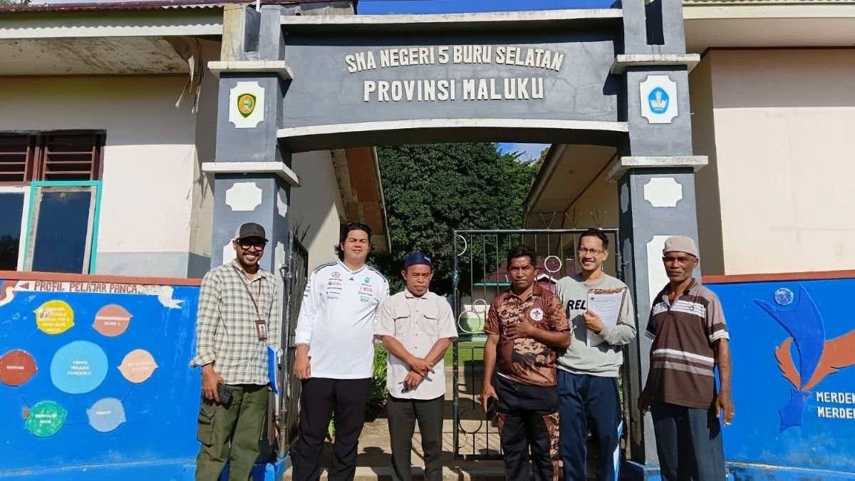 Sertipikasi Aset Negara: BPN Buru Selatan Periksa Fisik Tanah SMAN 5 di Pulau Ambalau
