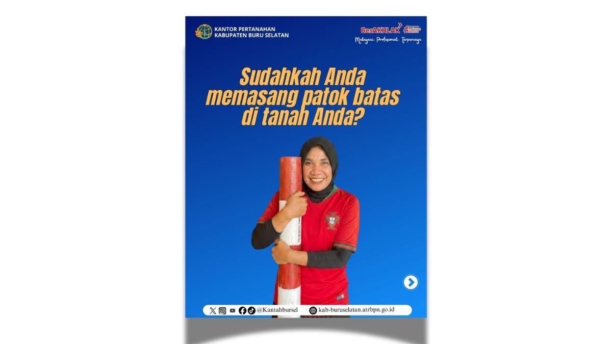 Pasang dan Jaga Patok Batas, Langkah Sederhana Cegah Sengketa dan Praktik Mafia Tanah