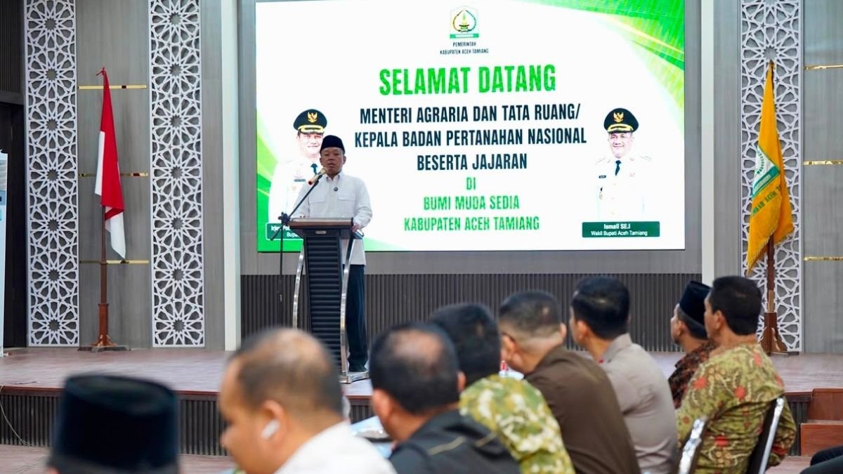 2.000 Sertipikat Perlu Dipulihkan Pascabencana di Aceh Tamiang, Menteri Nusron Targetkan Selesai pada Akhir Desember