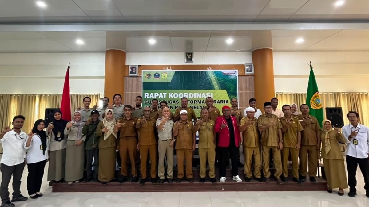 Kantor Pertanahan Buru Selatan Gelar Rakor GTRA 2026, Perkuat Sinergi Percepatan Reforma Agraria