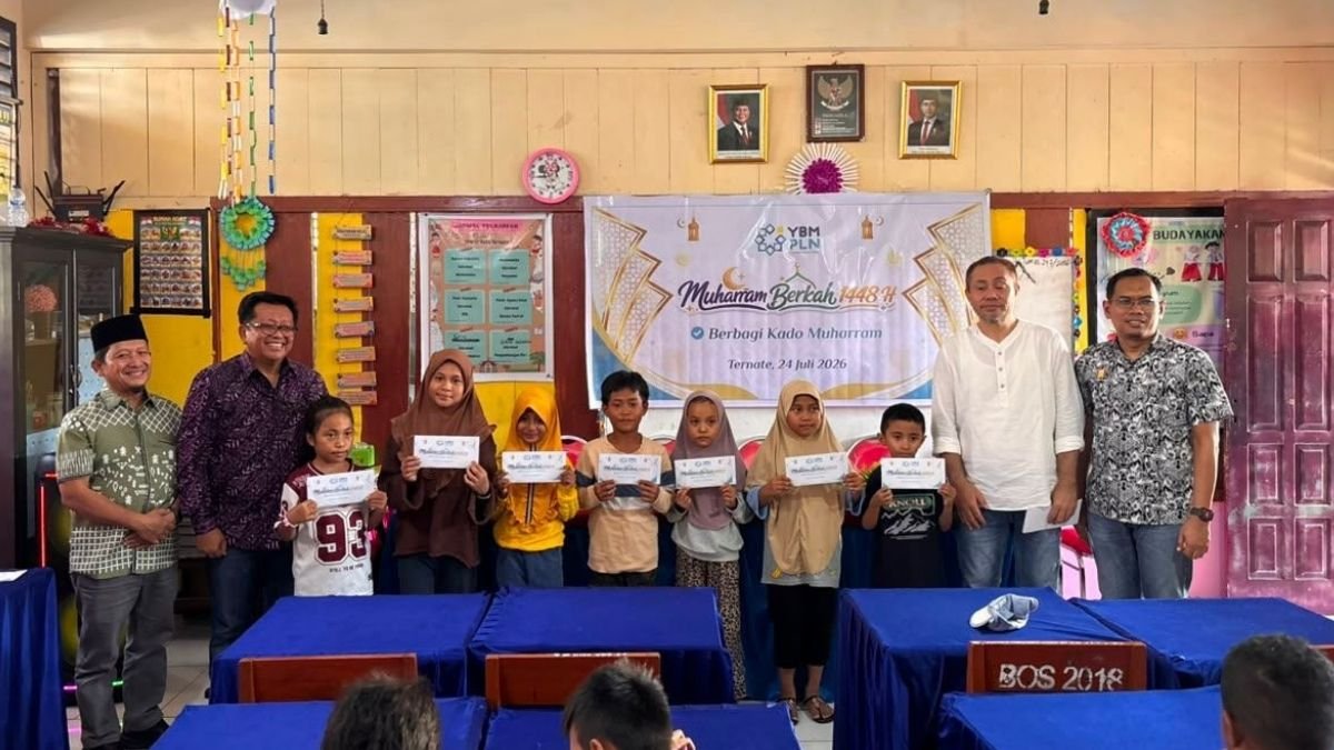 YBM PLN UIW MMU Hadirkan Muharam Berkah, Berbagi Kebahagiaan untuk Anak Yatim dan Dhuafa di Ternate
