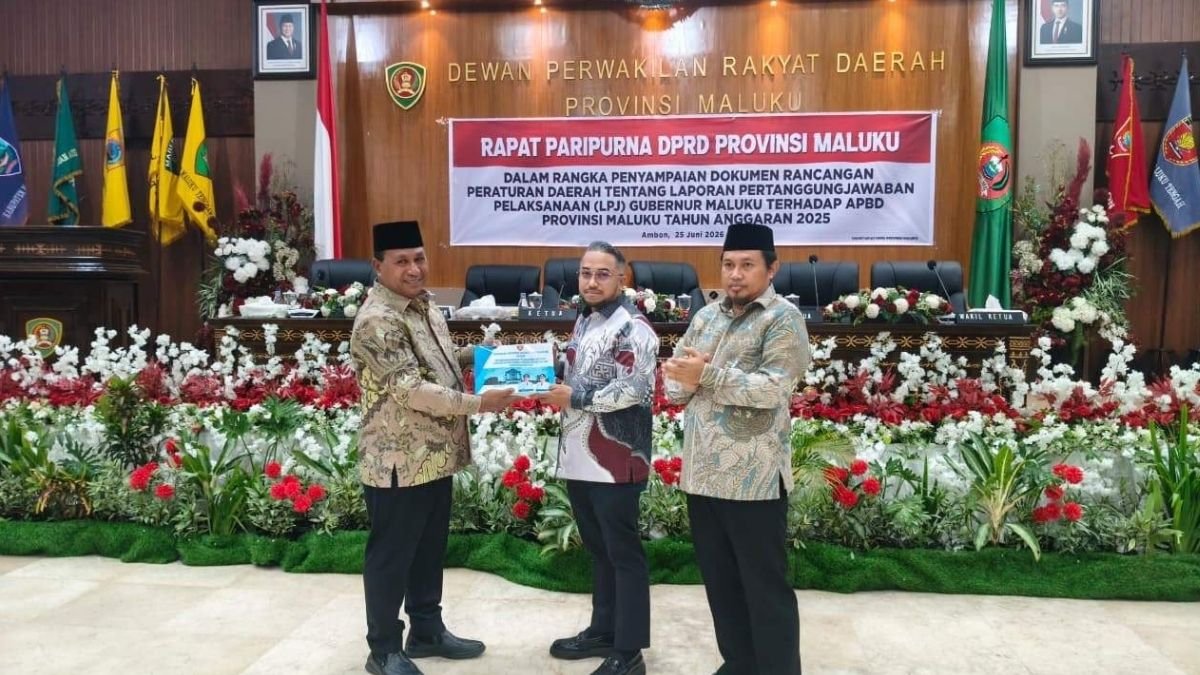 DPRD Maluku Bahas Laporan Pertanggungjawaban Pelaksanaan APBD Tahun Anggaran 2025