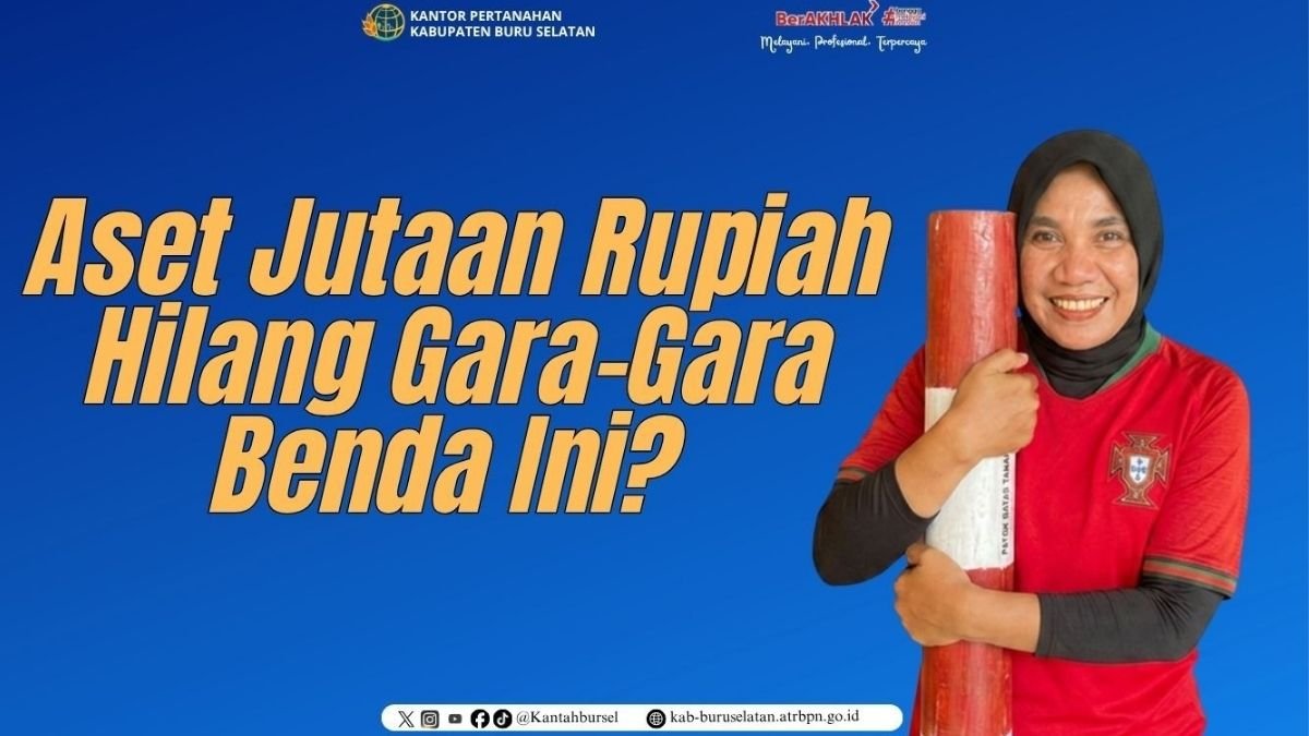 Kantor Pertanahan Buru Selatan Imbau Masyarakat Pasang Patok Batas untuk Cegah Sengketa Tanah