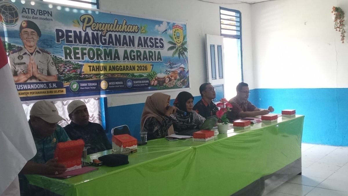 Warga Desa Oki Baru Antusias Ikuti Penyuluhan Penanganan Akses Reforma Agraria