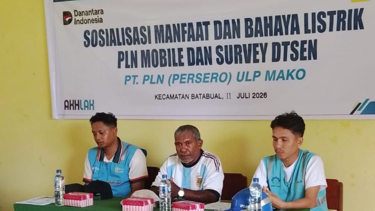 PLN Perkuat Edukasi Keselamatan Listrik dan Layanan Digital di Batabual