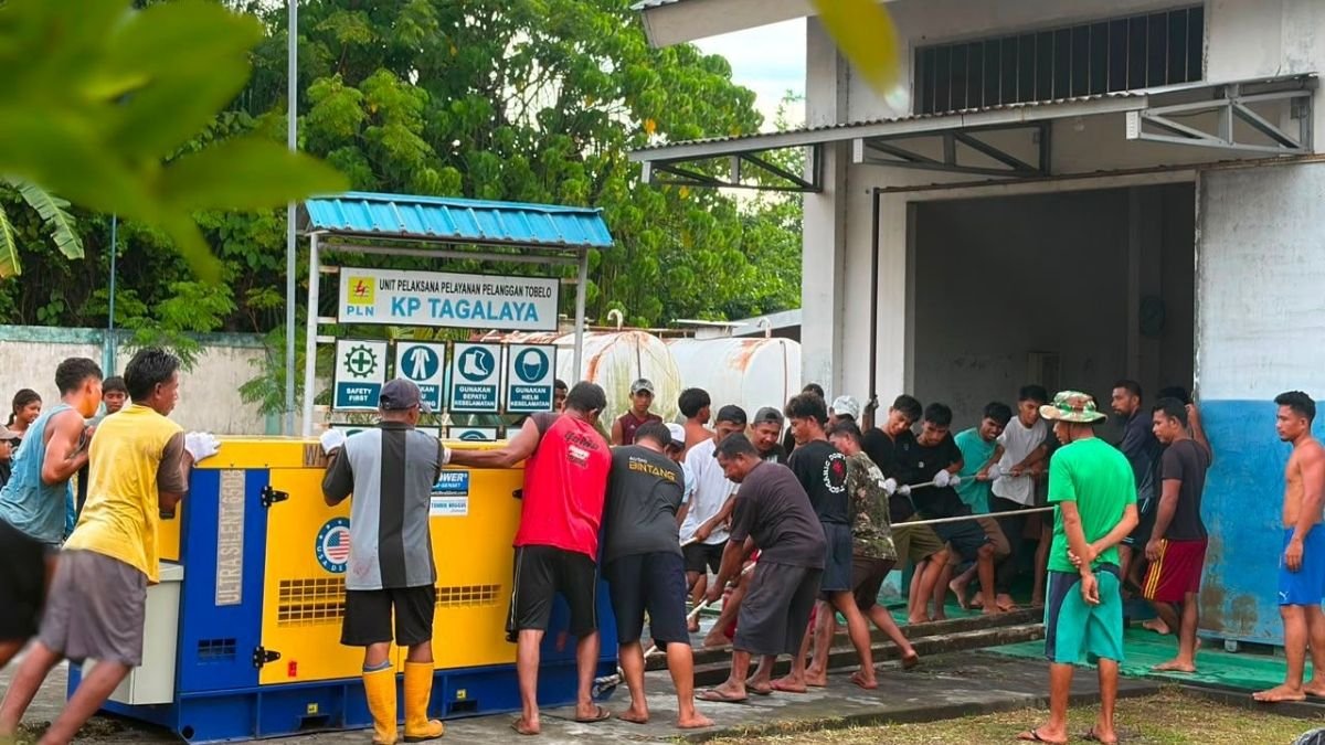 Hari Pelanggan Nasional, PLN Tingkatkan Layanan Listrik 24 Jam di Pulau Tagalaya Halmahera Utara
