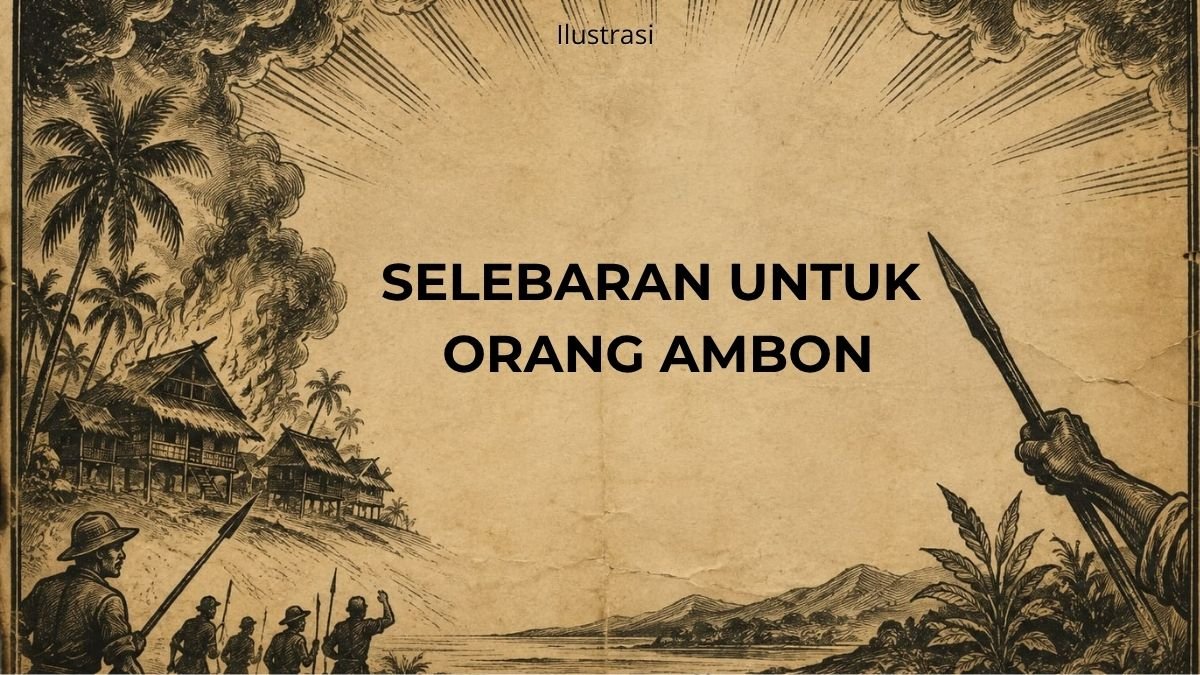 Selebaran Maut untuk Orang Ambon. Nono: “Republik Tai”