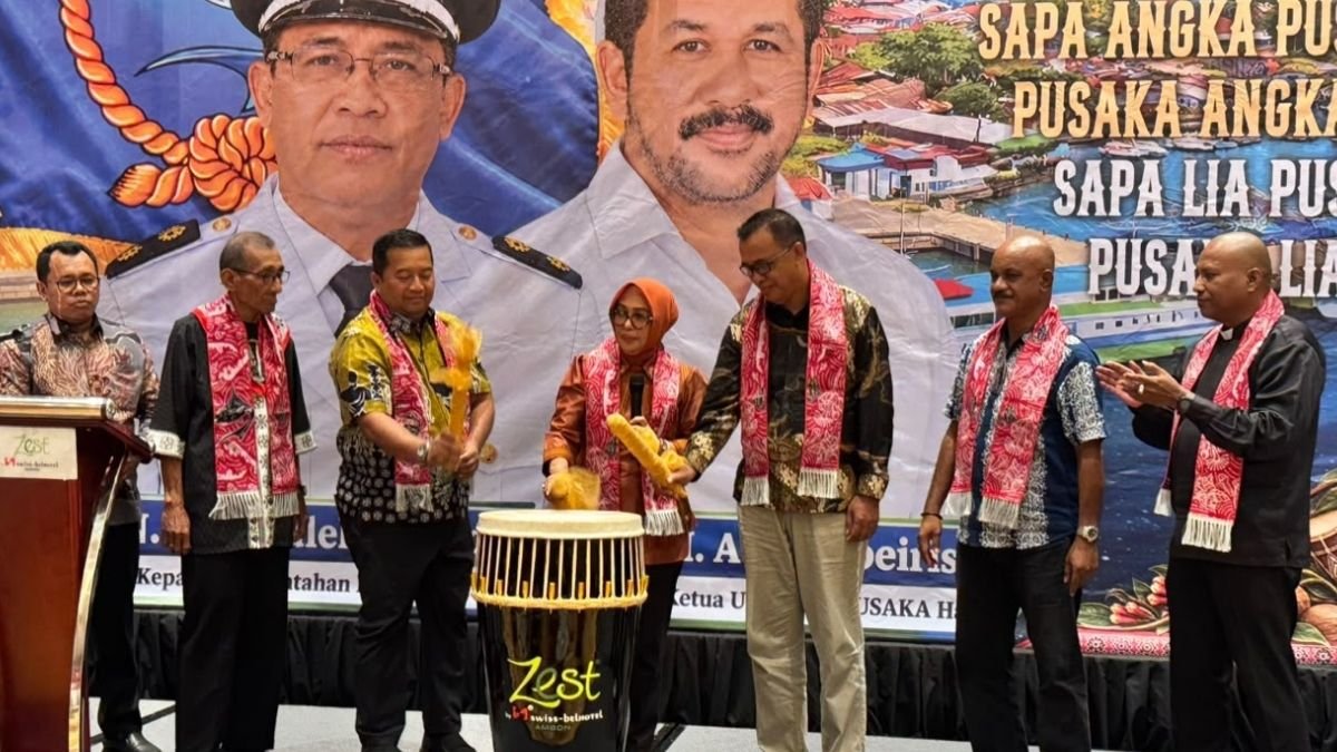 Konsep “Ina Baku Jaga” ala Kapolresta Ambon Menggema Di Mubes IV Lewaka Pusaka Haria