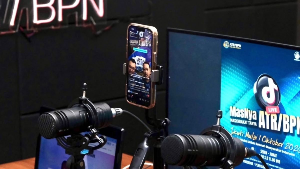 Peluncuran Program MasNYA ATR/BPN, Wadah Tanya Jawab Layanan Pertanahan Lewat Tiktok